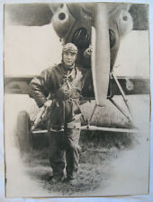 Photographie 40x30 aviateur d'occasion  Laon