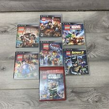 LEGO PS3 Juego Paquete Star Wars 3 Batman 2 LOTE Harry Potter Marvel - Lote 7 Juegos segunda mano  Embacar hacia Argentina