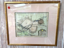 Antique framed map for sale  Westwood
