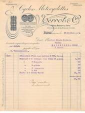 Invoice.am20959.dijon.1911.ter d'occasion  Expédié en Belgium