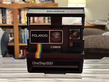 Polaroid 600 One Step Close Up filme instantâneo câmera não testada alça de pescoço preta comprar usado  Enviando para Brazil