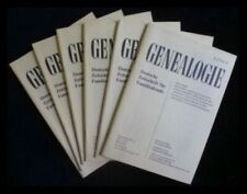 Genealogie deutsche zeitschrif gebraucht kaufen  Lübeck