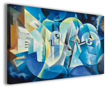 Quadro moderno famoso Tullio Crali vol I stampa su tela canvas arredo poster, usado comprar usado  Enviando para Brazil