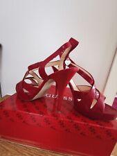 Red guess shoes for sale  BISHOPS CASTLE