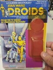 Usado, Cartão de apoio original VINTAGE Kenner Star Wars DROIDS R2-D2 com bolha de moeda de figo comprar usado  Enviando para Brazil