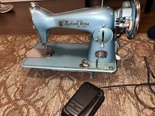 Totally Refurbished Modern Home Sewing Machine. Leather & Canvas. Powerful. ZT for sale  Shipping to South Africa