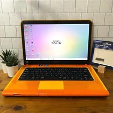 Sony Vaio orange Win11 SSD256 memory 8GB core i5 laptop PC for sale  Shipping to South Africa