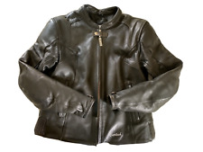 Used, Tourmaster Cortech LNX Leather Motorcycle Jacket Ladies L/12 Removable Lining for sale  Shipping to South Africa