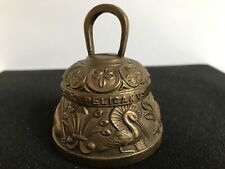 Vintage brass bell for sale  Shipping to Ireland