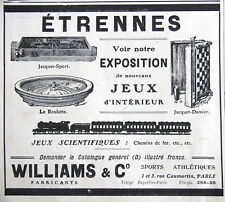 Publicité presse 1909 d'occasion  Longueil-Sainte-Marie