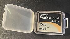 Tarjeta de memoria para cámara flash compacta LEXAR Professional 400x 16 GB CF UDMA segunda mano  Embacar hacia Argentina