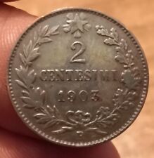 Moneta centesimi 1903 usato  Olbia