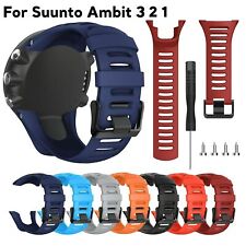 Pulseira de silicone esportiva macia confortável para Suunto Ambit3 2R 2S 1 comprar usado  Enviando para Brazil