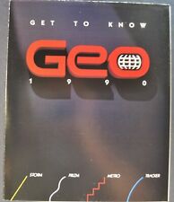 1990 geo brochure for sale  Olympia