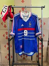 Camiseta de fútbol vintage retro Nicolas Anelka Adidas Francia #9 segunda mano  Embacar hacia Argentina