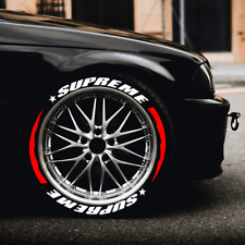 Tire lettering supreme d'occasion  Expédié en Belgium