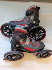 Landroller  Mojo Angled Wheel Inline Skates Blades Red  Black Men 9 Women 10 for sale  Shipping to South Africa