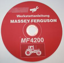 Używany, 	Instrukcja warsztatowa Massey Ferguson Ciągnik MF 4200 Seria na sprzedaż  Wysyłka do Poland