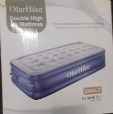 Used, OlarHike Single Air Bed, Inflatable Mattress with Built-in Electic Pump, Blue for sale  Shipping to South Africa