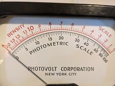 Used, PHOTOVOLT PHOTOMETRIC SCALE DENSITY SCALE NEW YORK CITY VINTAGE 1963 METER GUAGE for sale  Shipping to South Africa