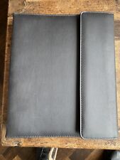 Black leather portfolio for sale  RICHMOND