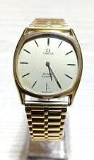Relógio masculino Omega Deville quartzo redondo 28 mm ouro vintage fabricado na Suíça comprar usado  Enviando para Brazil