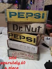 Vintage wooden soda for sale  Sulphur