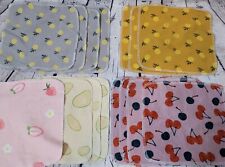 Conjunto de 15 peças de papel toalhas de algodão reutilizáveis comprar usado  Enviando para Brazil