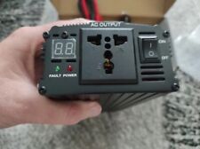 Car Truck Power Inverter 1600W Solar Converter DC 12V To 220V AC LCD Display, used for sale  Shipping to South Africa