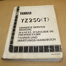 yamaha 125 ty revue technique d'occasion  Neuilly-en-Thelle