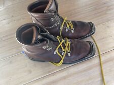 VTG Vasque 3 Pin Nordic Cross Country Ski Boots Men’s 10 Made In Italy Leather, used for sale  Glenwood Springs
