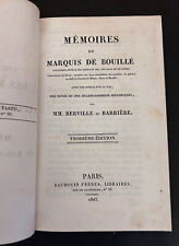 Mémoires marquis bouillé. d'occasion  Paris XV