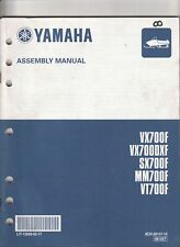 Manual de montagem Yamaha VX700F, VX700DXF,SX700F,MM700F,VT700F LIT-12668-02-17 comprar usado  Enviando para Brazil