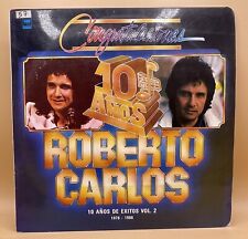 Usado, Disco de vinil Roberto Carlos Congratulaciones 10 Años De Éxitos LP/MUITO BOM ESTADO comprar usado  Enviando para Brazil