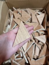 Plywood triangle offcuts for sale  WARLINGHAM