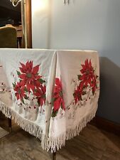 Vintage round tablecloth for sale  Addy