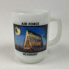 Caneca de café vintage de vidro leitoso Air Force Academy comprar usado  Enviando para Brazil