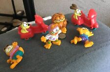 Minifiguras de plástico de colección Garfield años 80 juguetes juguete lote de 6 segunda mano  Embacar hacia Argentina