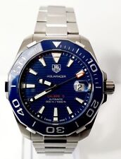 Relógio masculino TAG Heuer WAY211C.BA0928 calibre Aquaracer 5 automático 300m azul comprar usado  Enviando para Brazil