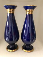 Superbes vases bleu d'occasion  Villefranche-sur-Saône