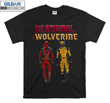 Camiseta Deadpool VS Wolverine engraçada presente com capuz camiseta masculina feminina unissex 9909 comprar usado  Enviando para Brazil