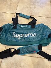 Bolsa de viagem Supreme Cordura FW17 Ripstop náilon 3M azul-petróleo comprar usado  Enviando para Brazil