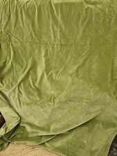 Vintage green cotton for sale  CHESTERFIELD