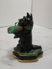Vintage Cast Iron Scottish Terrier Scottie Dog Doorstop Hand Painted for sale  Shipping to Ireland