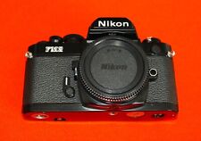 Cuerpo de cámara fotográfica negra Nikon FM2n 35 mm SLR obturador de titanio ¡muy limpio! segunda mano  Embacar hacia Argentina