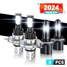 Usado, Farol de LED feixe alto/baixo + lâmpadas de neblina 6000K para Ford Focus 2000-2004 4 peças comprar usado  Enviando para Brazil