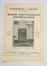 Pubblicità 1934 radio usato  Fucecchio