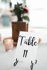 Custom table number for sale  Lancaster