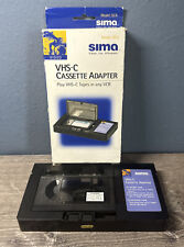 Adaptador de video VHS-C modelo SCA casete de video, usado segunda mano  Embacar hacia Argentina