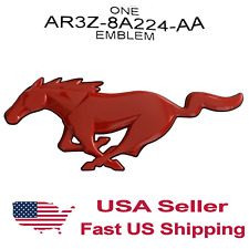 Emblema de parrilla delantera 8" rojo caballo para correr para Ford Mustang 2010 - 2014 segunda mano  Embacar hacia Argentina